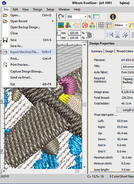 free embroidery editing software pes